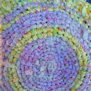 Small Handcrafted Bathroom Floor Matt